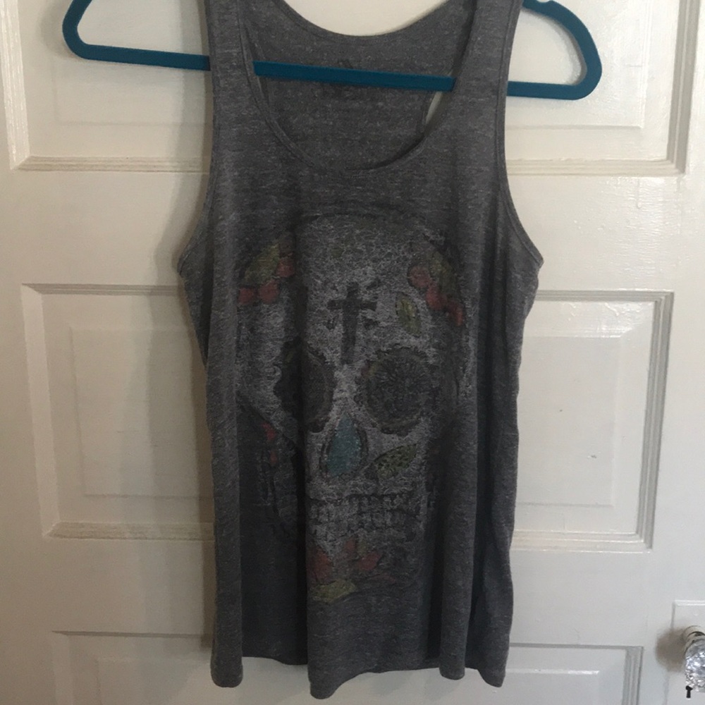 Sugar Skull Racerback Tank